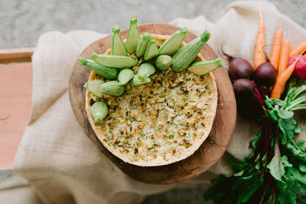 Torta vegetariana